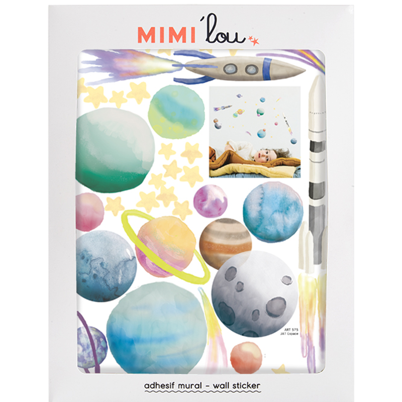 Mimi`lou Wandsticker Just a touch &#39;ESPACE&#39;