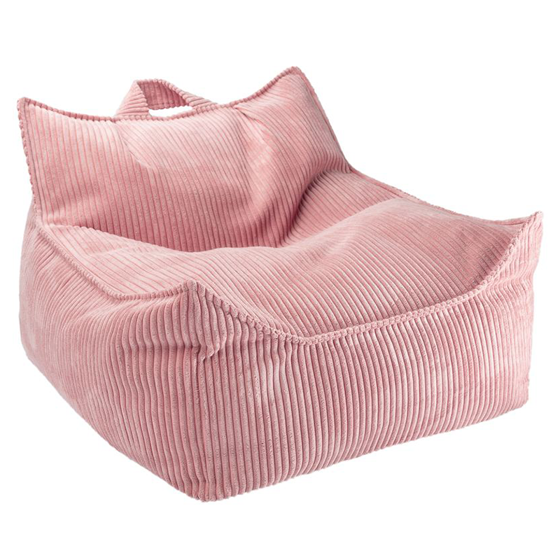  Wigiwama Sitzsack Beanbag in der Farbe Pink Mousse für Kinder. 