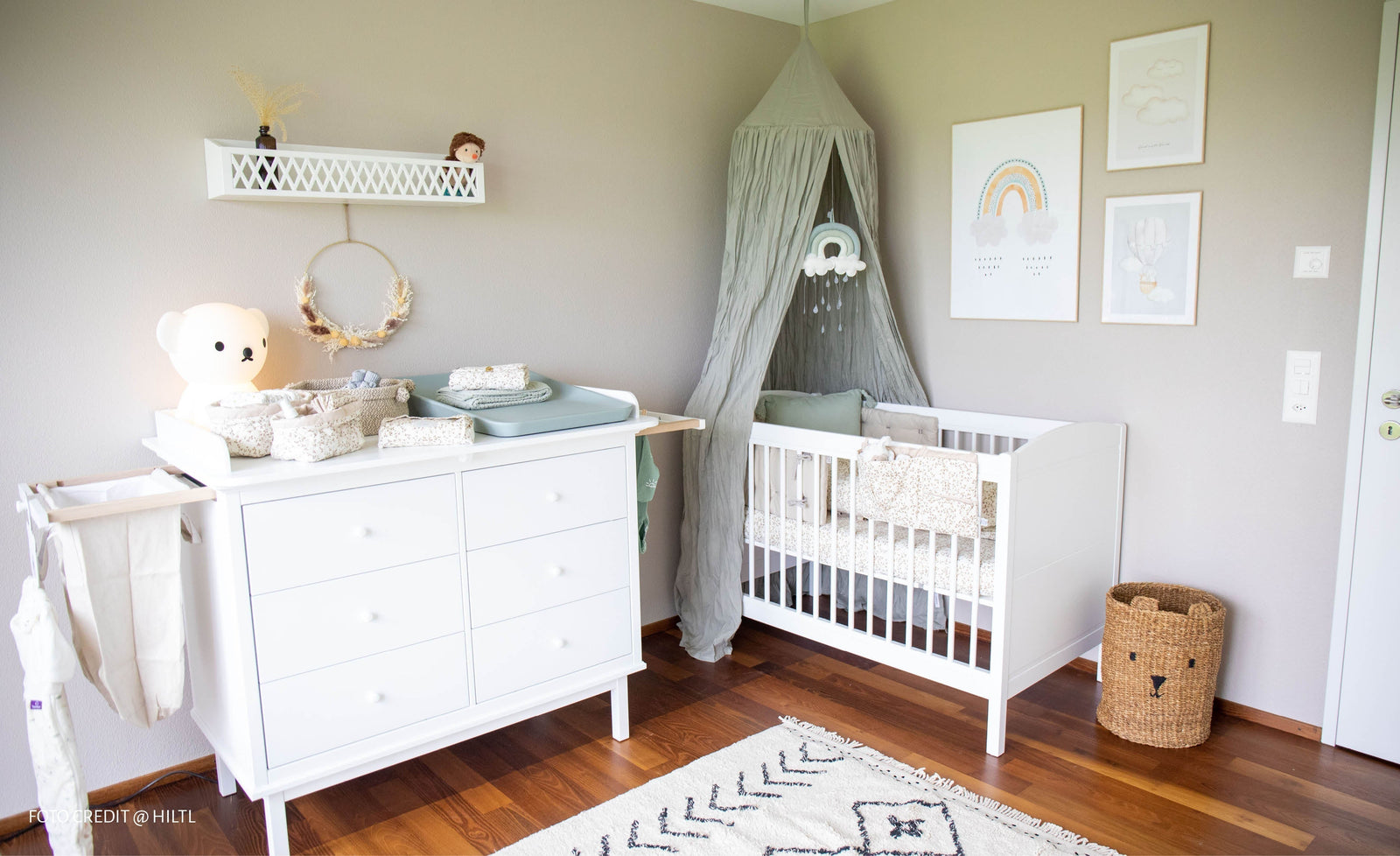 Babyzimmer Inspiration mit Linda Fäh
