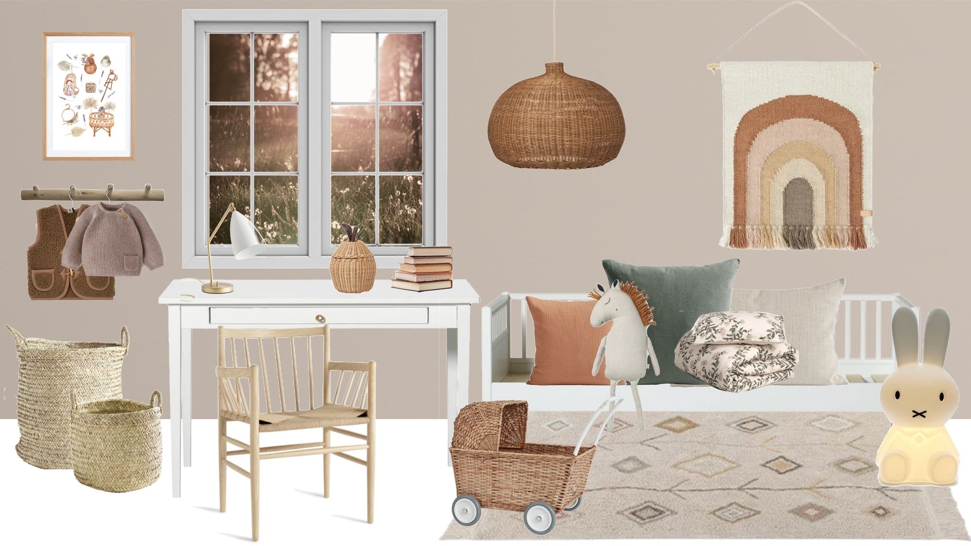 Inspiration Kinderzimmer Boho
