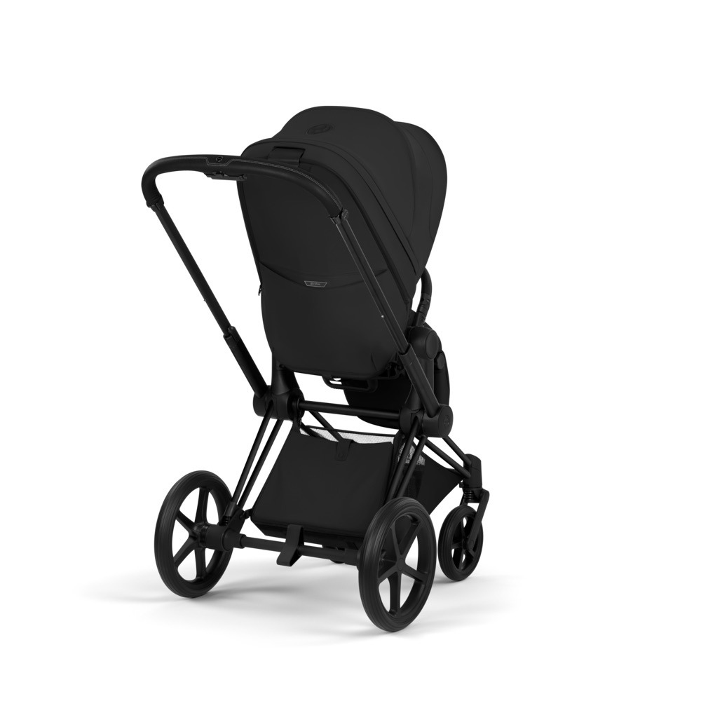 Cybex  PRIAM Comfort Komplettset Matt Black inkl. Babywanne Sepia Black