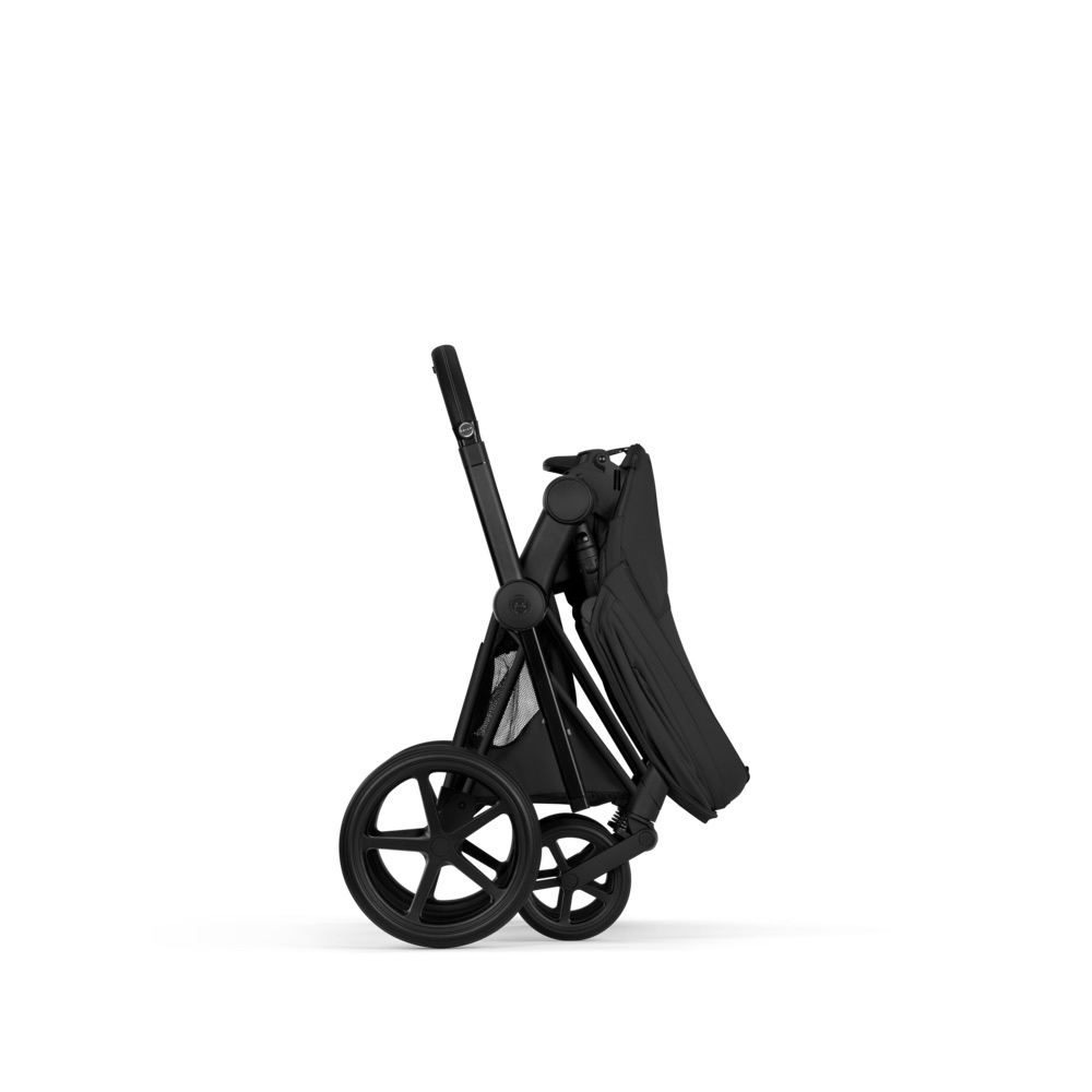 Cybex  PRIAM Comfort Komplettset Matt Black inkl. Babywanne Sepia Black