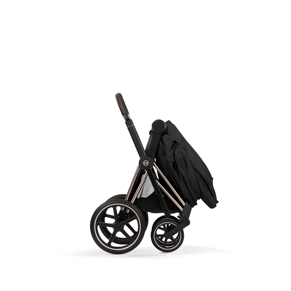 Cybex PRIAM Confort Ensemble complet Rosegold avec nacelle Sepia Black