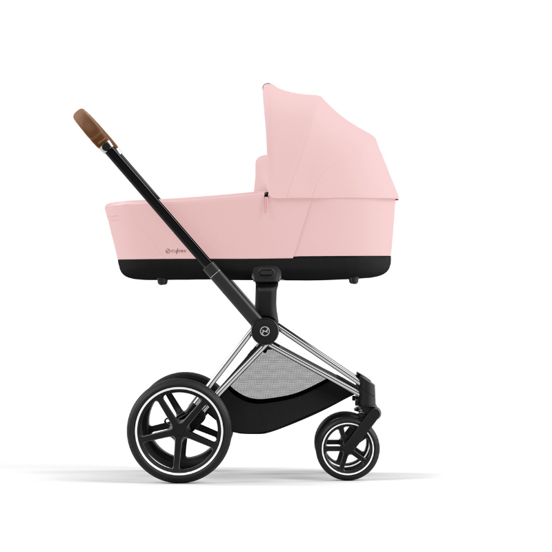 Cybex  Priam Chrome Brown  Peach Pink