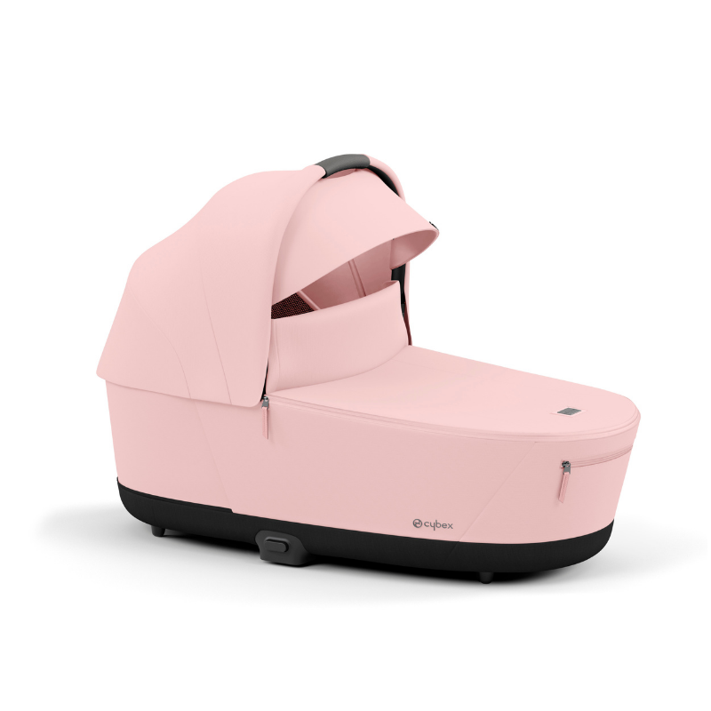 Cybex  Priam Matt Black  Peach Pink