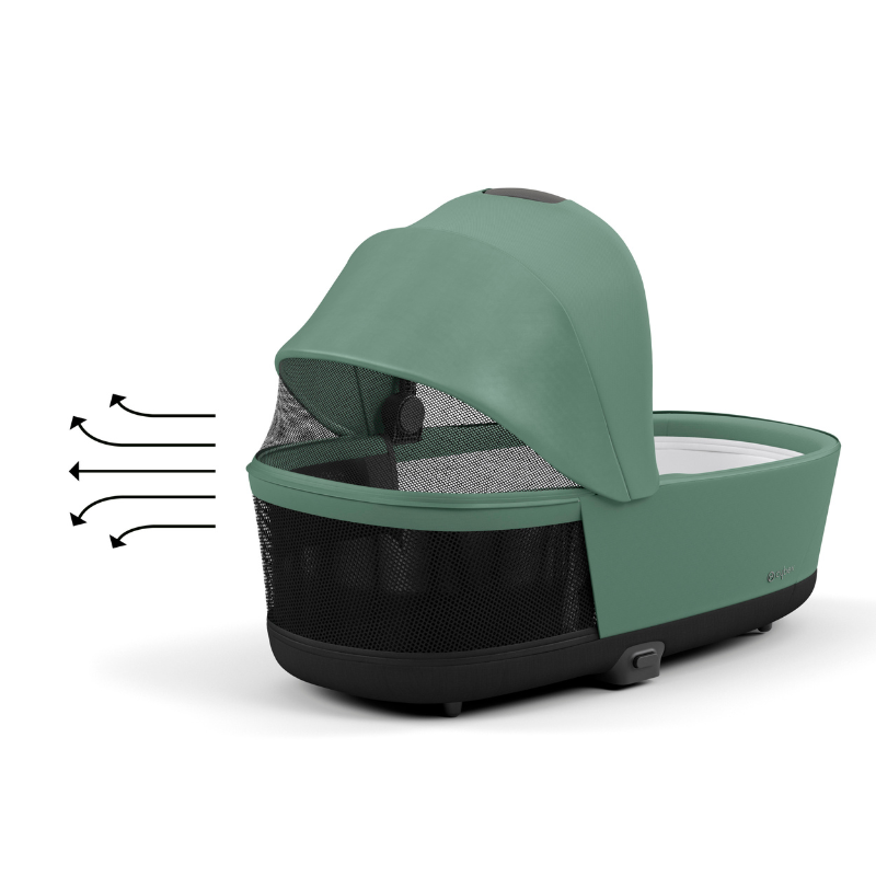 Cybex  Priam Chrome Black  Leaf Green