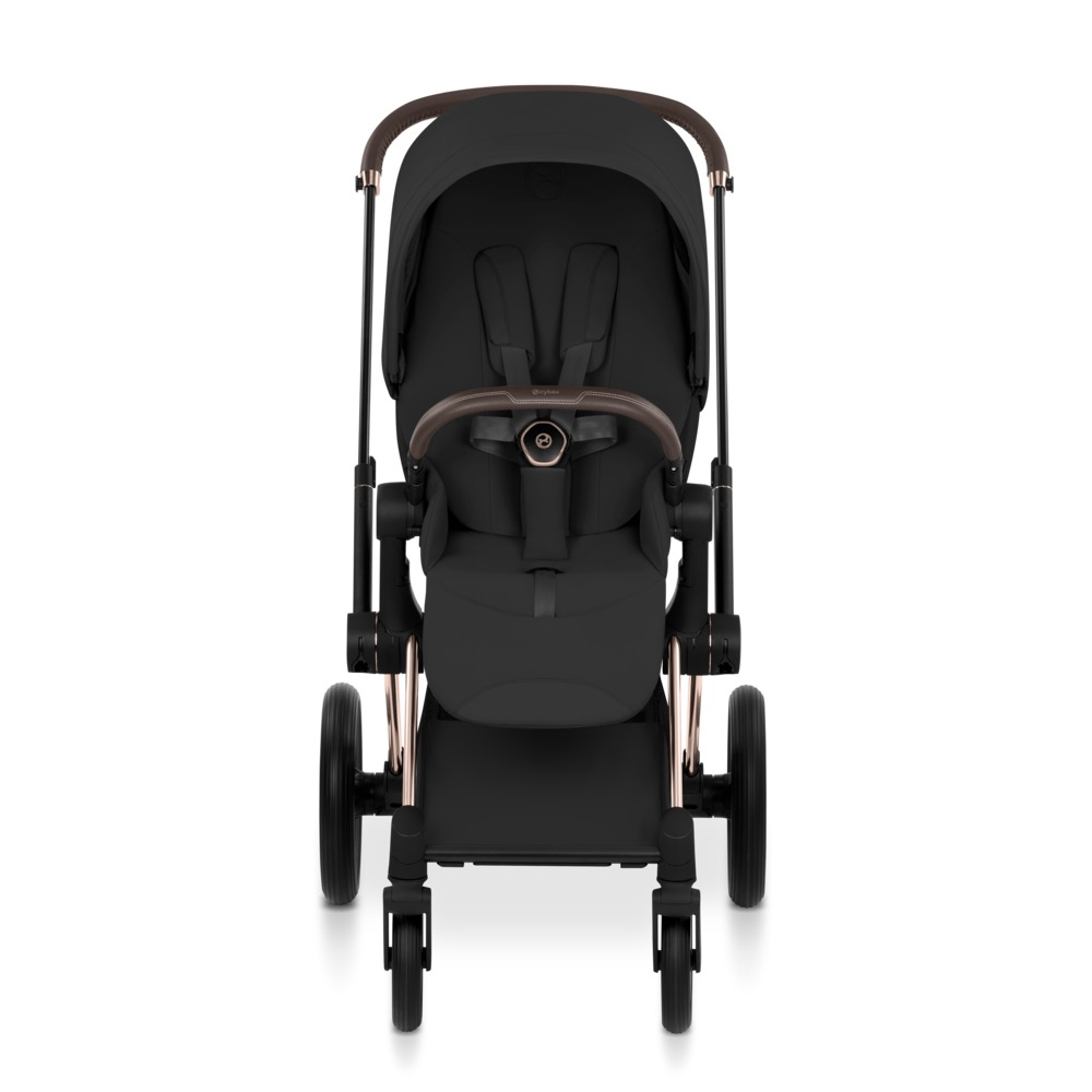 Cybex PRIAM Confort Ensemble complet Rosegold avec nacelle Sepia Black