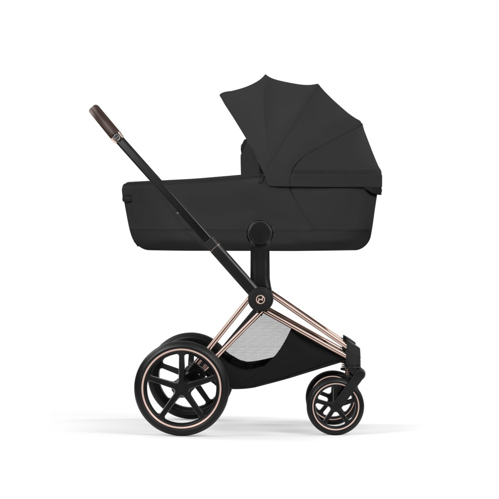 Cybex PRIAM Confort Ensemble complet Rosegold avec nacelle Sepia Black