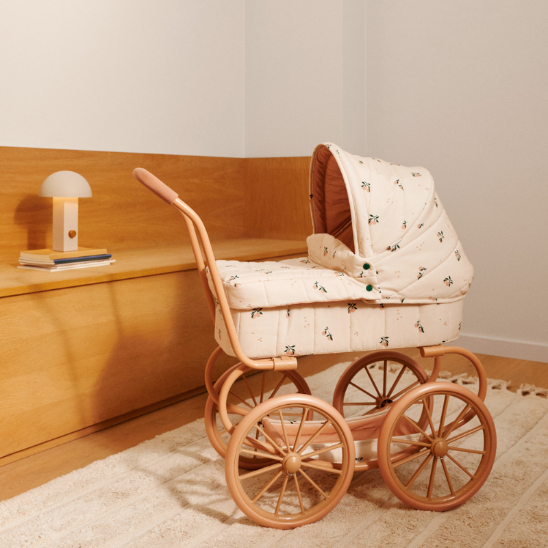 Liewood Puppen-Kinderwagen 'Adaline' Peach/Sea Shell