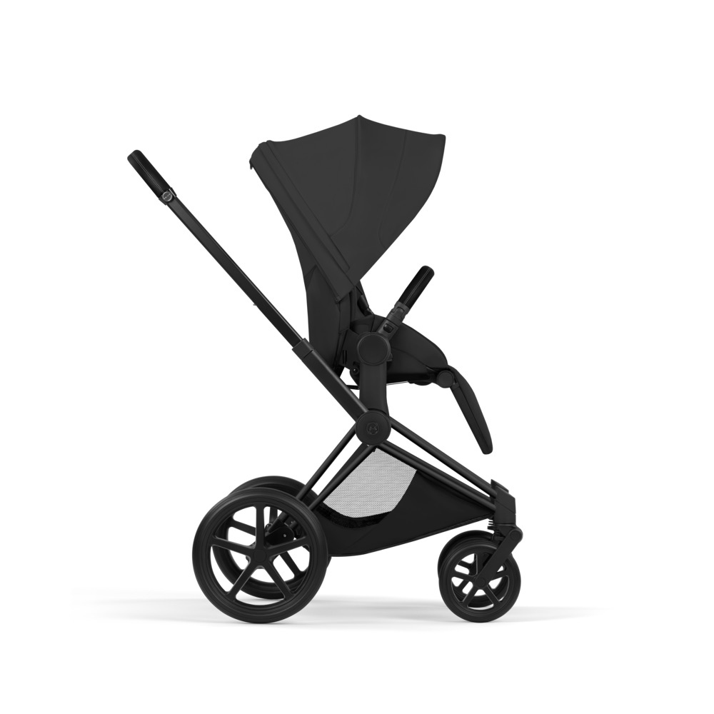 Cybex  PRIAM Comfort Komplettset Matt Black inkl. Babywanne Sepia Black
