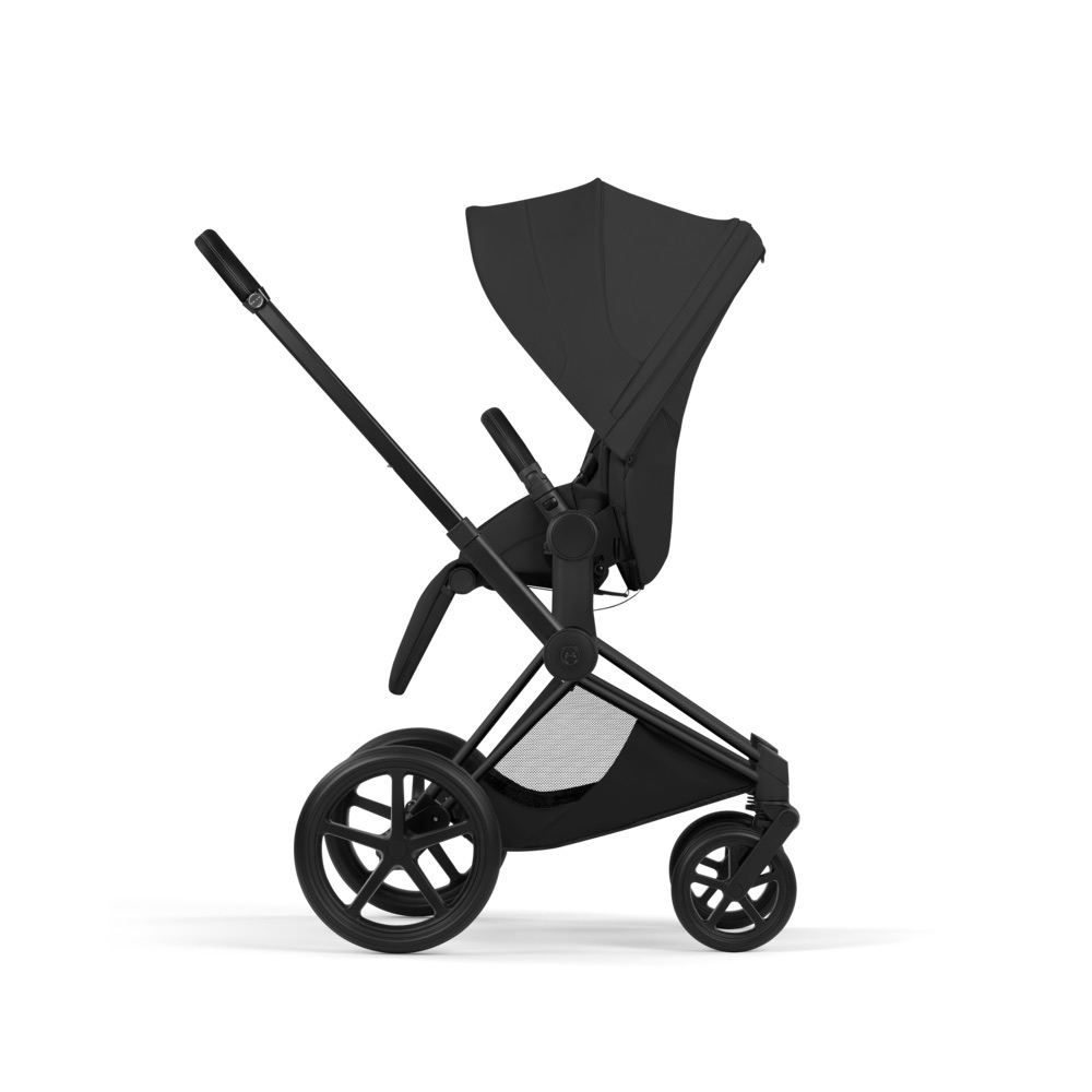 Cybex  PRIAM Comfort Komplettset Matt Black inkl. Babywanne Sepia Black