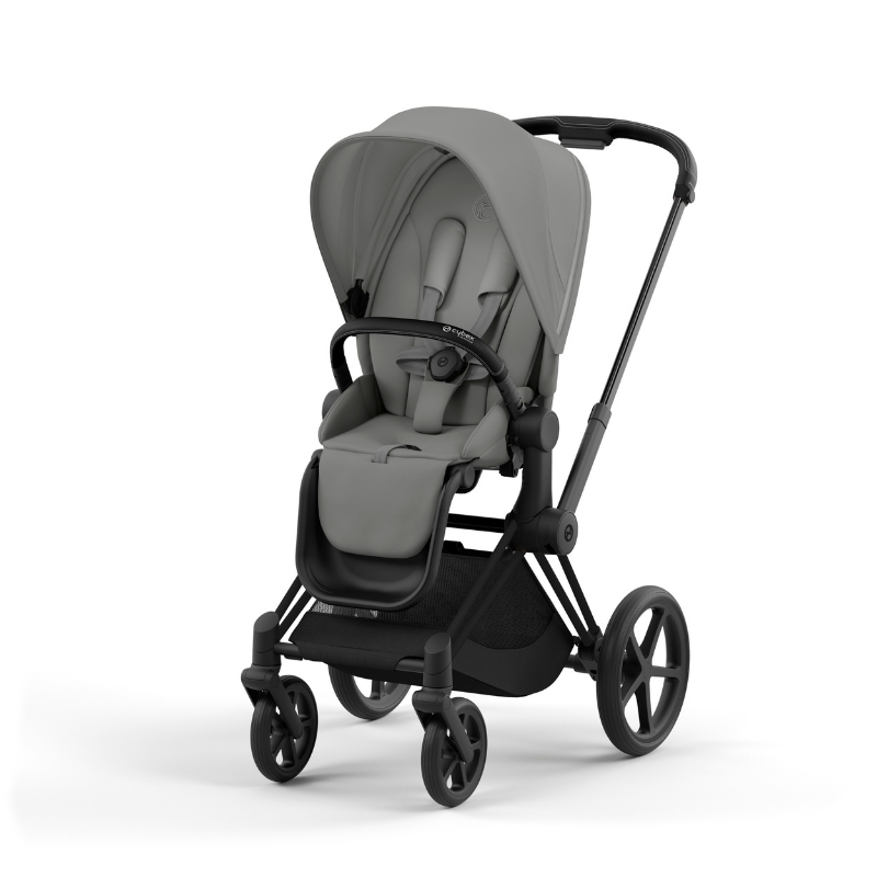 Cybex  Priam Matt Black  Mirage Grey