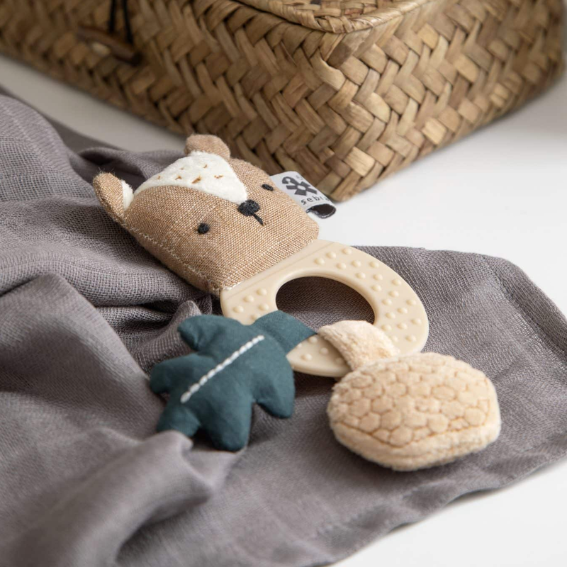Sebra Baby Activity Rattle Bear Milo