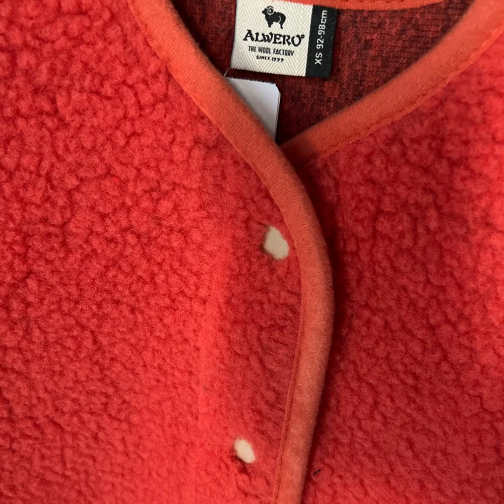 Alwero  Kinder Wollweste &#39;TYB&#39;  Coral
