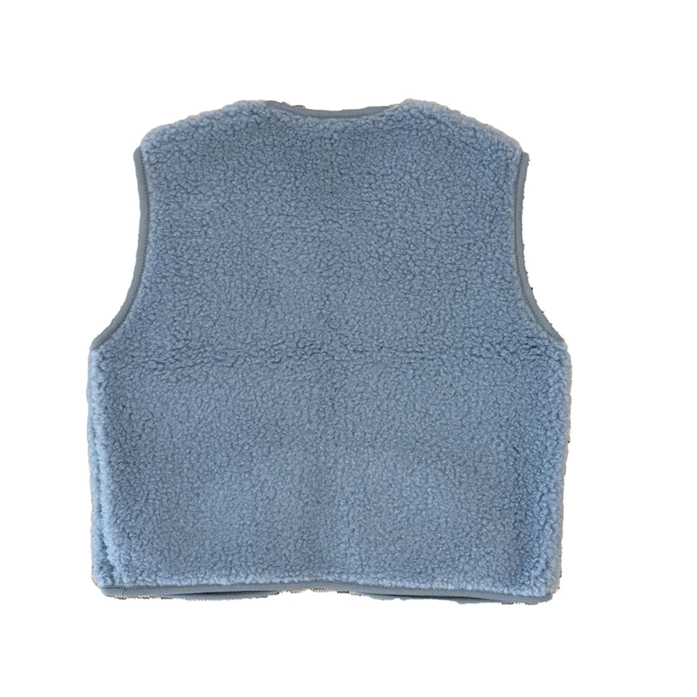 Alwero  Kinder Wollweste &#39;TYB&#39;  Icy Blue