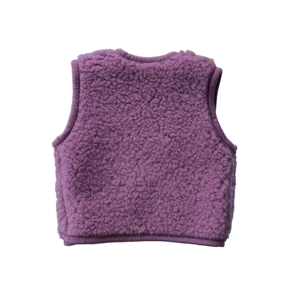 Alwero  Baby Wollweste 'LULU' French Violet - Online MY SNOWFLAKE