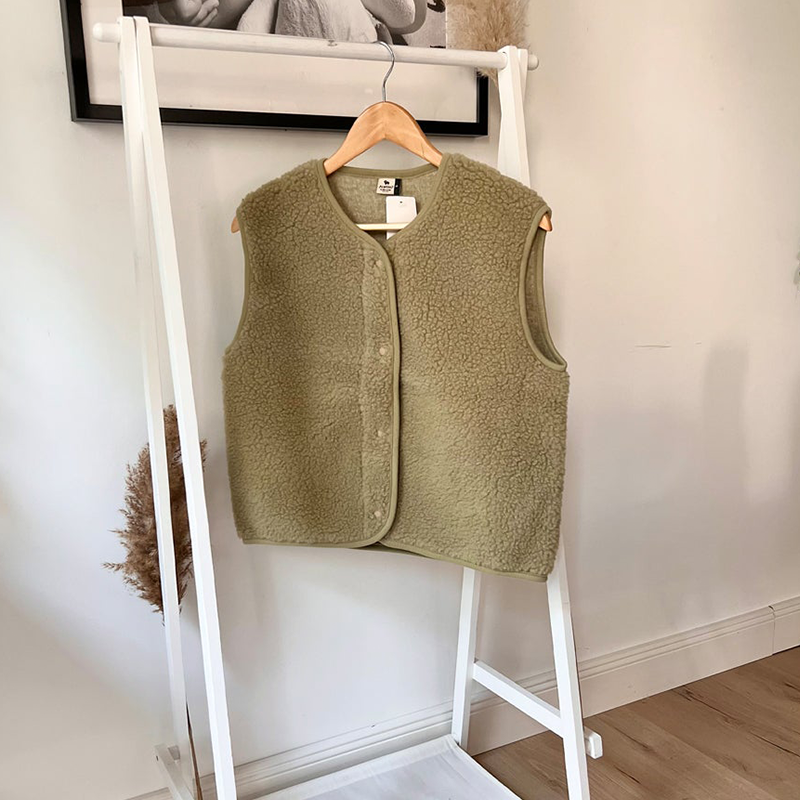 Alwero  Wollweste für Erwachsene &#39;TYB&#39;  Pistachio