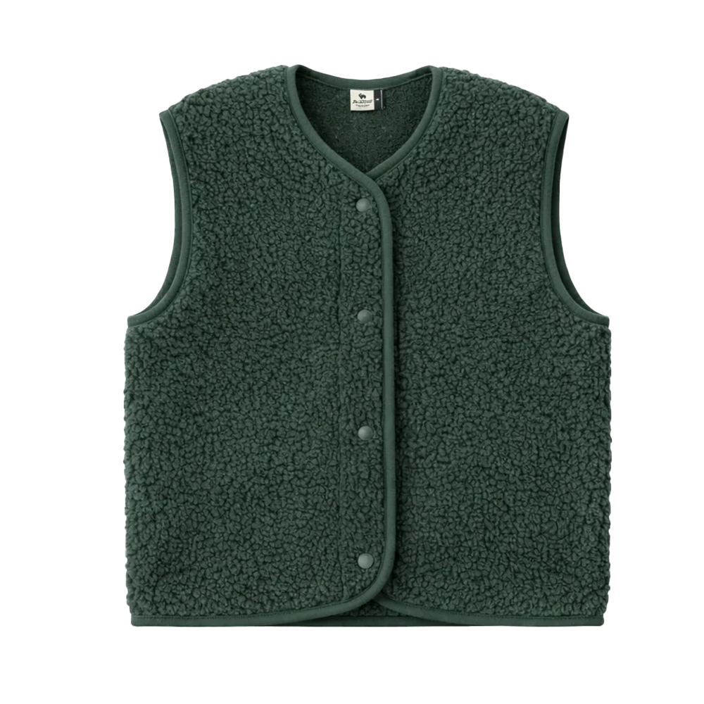 Alwero  Wollweste für Erwachsene 'TYB'  Dark Green