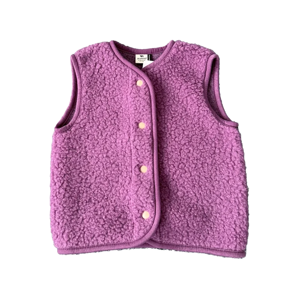 Alwero  Kinder Wollweste 'TYB'  French Violet