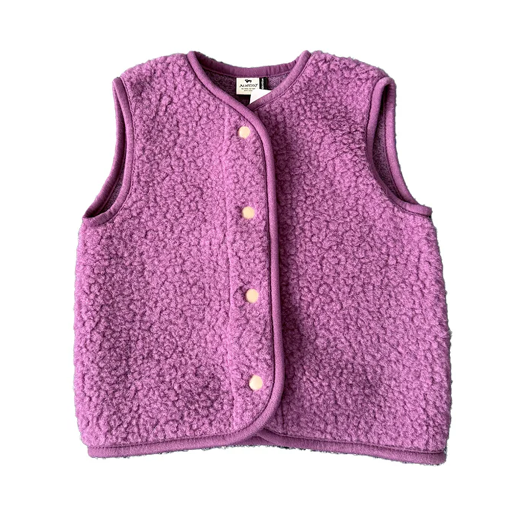 Alwero  Wollweste für Erwachsene 'TYB'  French Violet