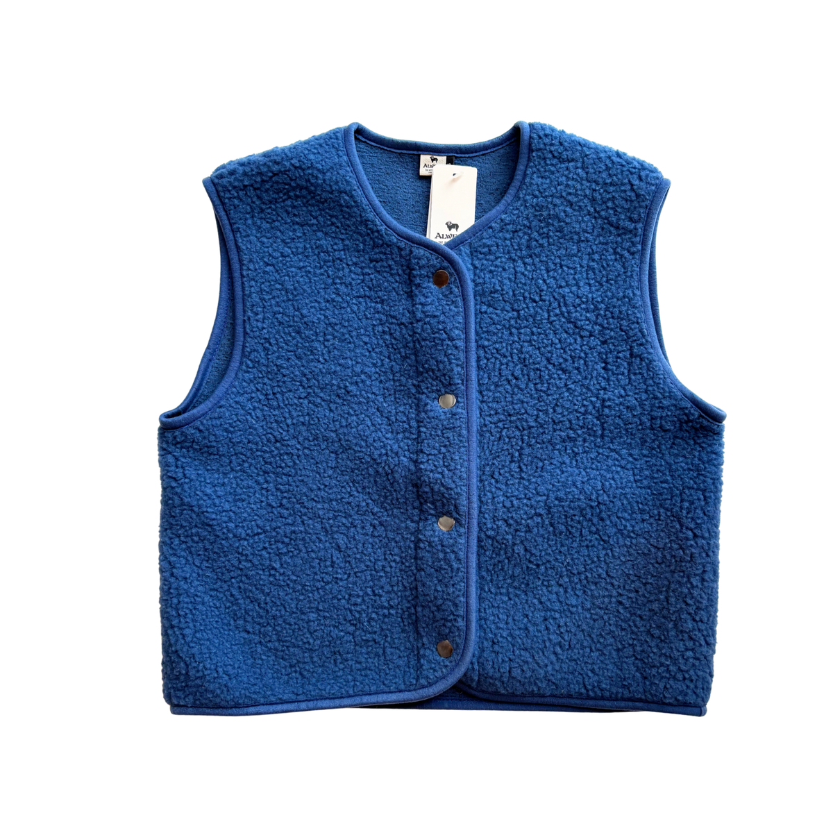 Alwero  Wollweste für Erwachsene 'TYB'  Blue