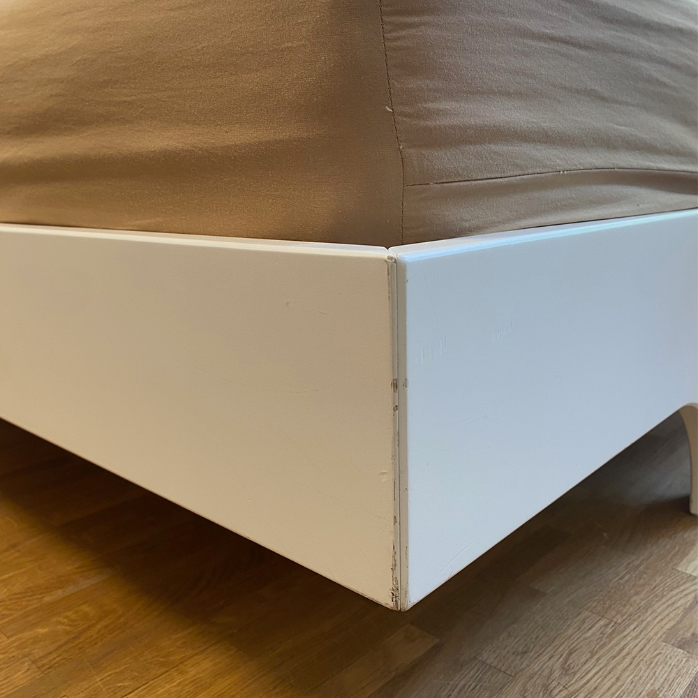 Ausstellungsstück Rafa Kids  Jugendbett A120 120 x 200 cm  Weiss mit Matratze