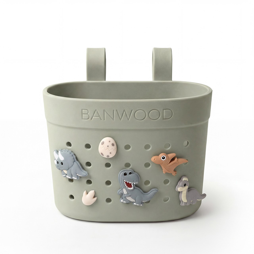 Banwood  Korb 'Pin & Ride' Olive