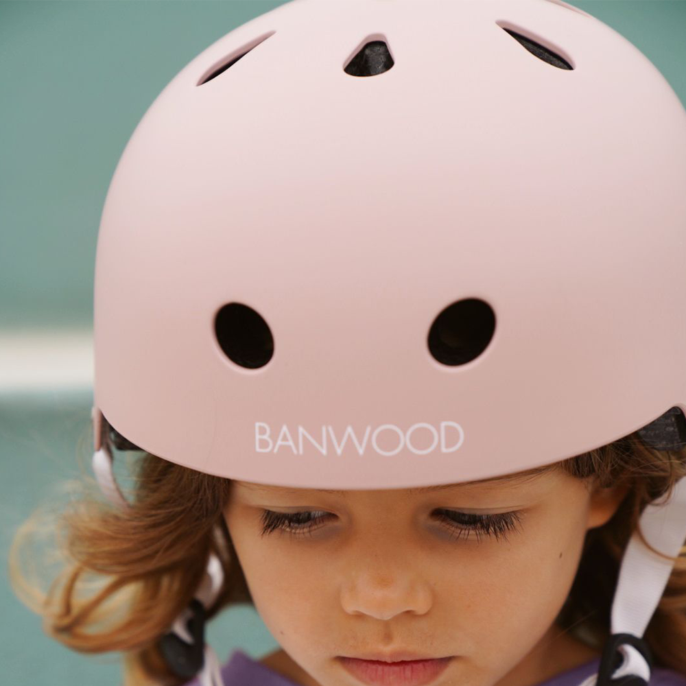 Banwood  Kinderhelm  &#39;Eco&#39; Faded Pink