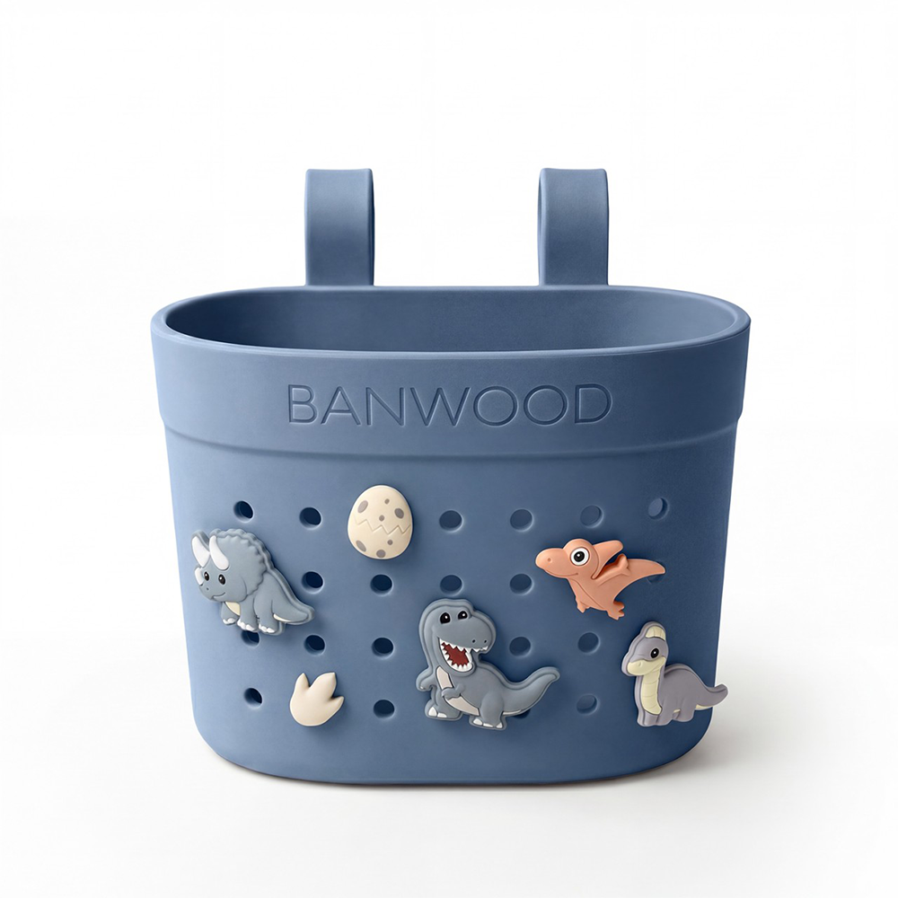 Panier Banwood « Pin & Ride » Deep Sea
