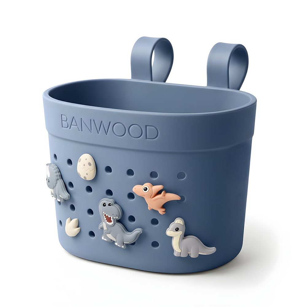 Panier Banwood « Pin & Ride » Deep Sea