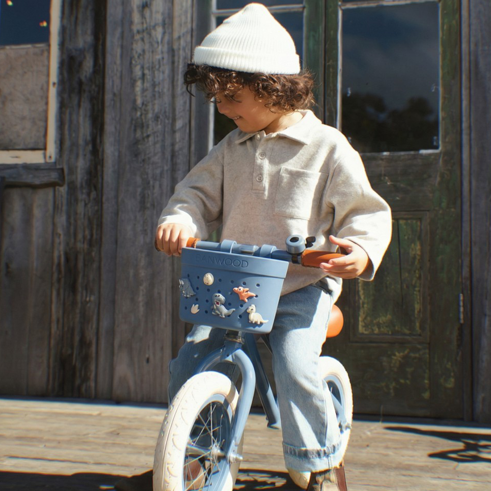 Panier Banwood « Pin & Ride » Deep Sea
