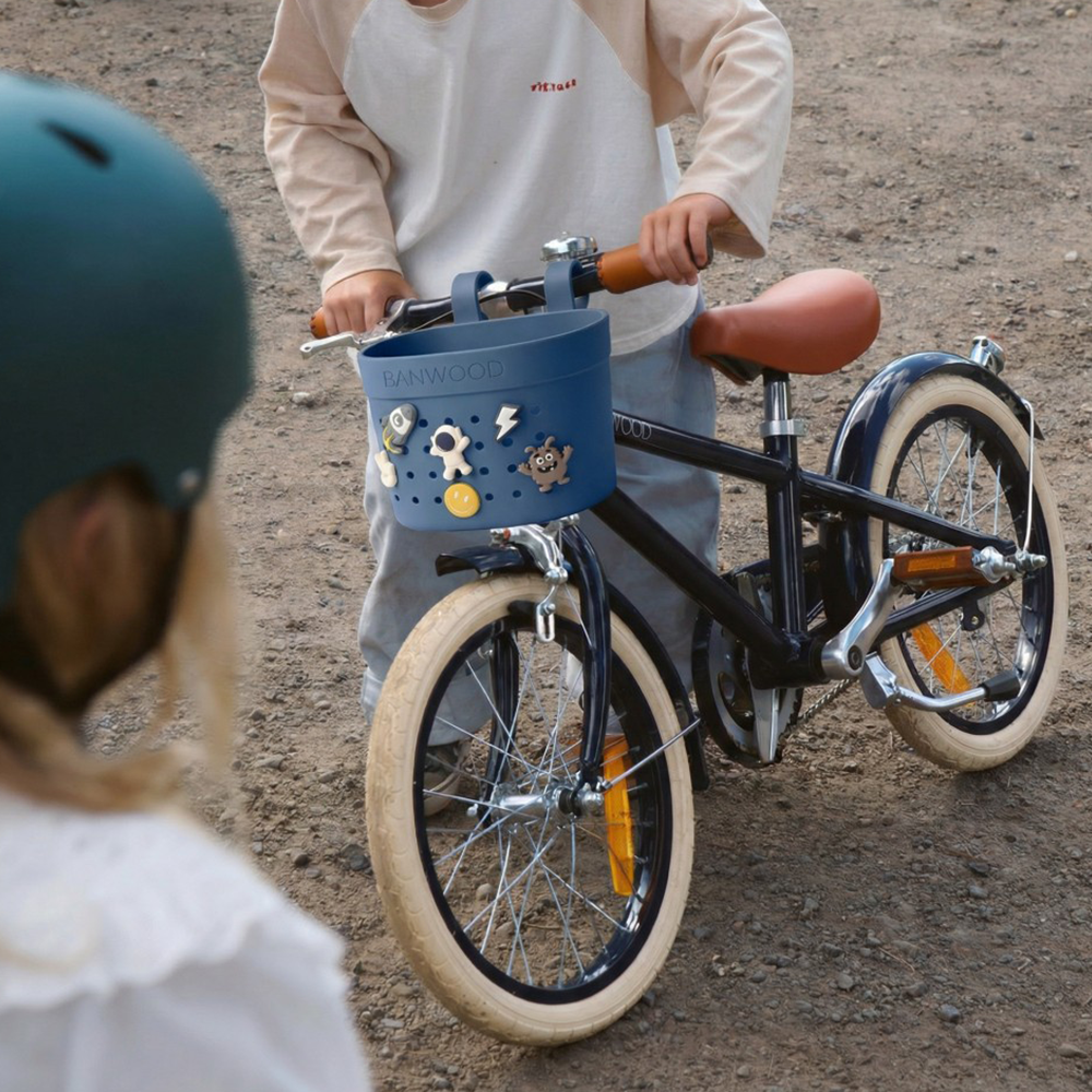 Panier Banwood « Pin & Ride » Deep Sea