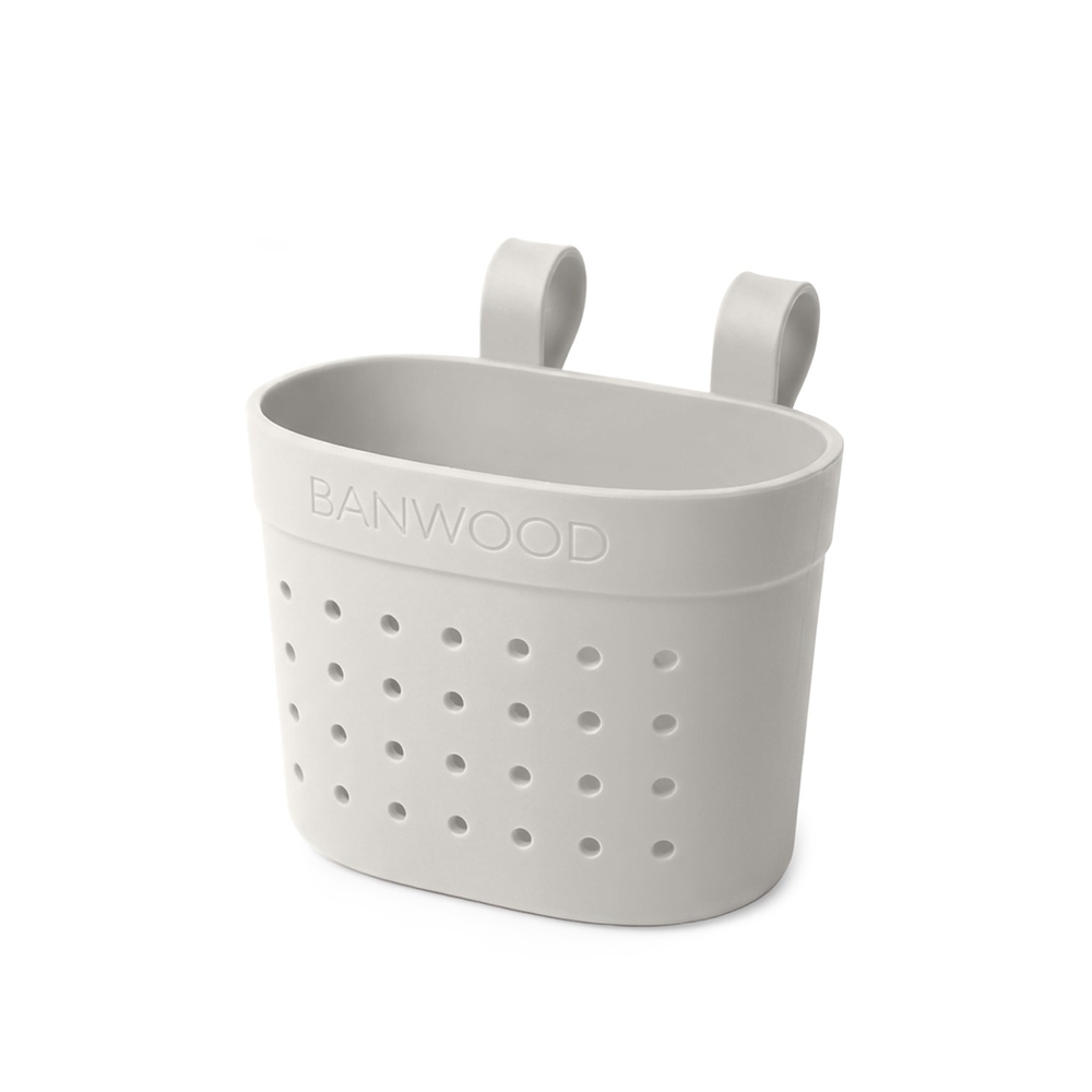 Banwood Panier «Pin & Ride» Ivoire