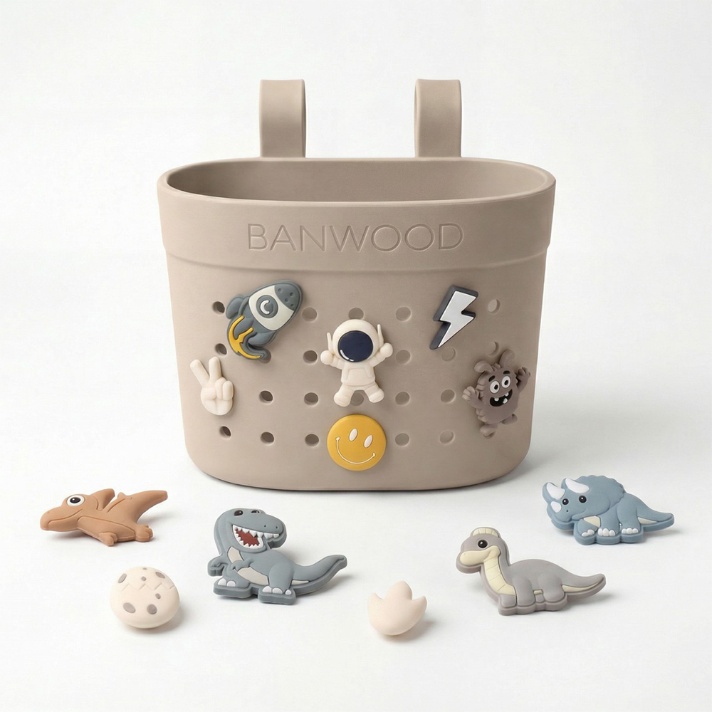 Banwood Panier « Pin & Ride » sable