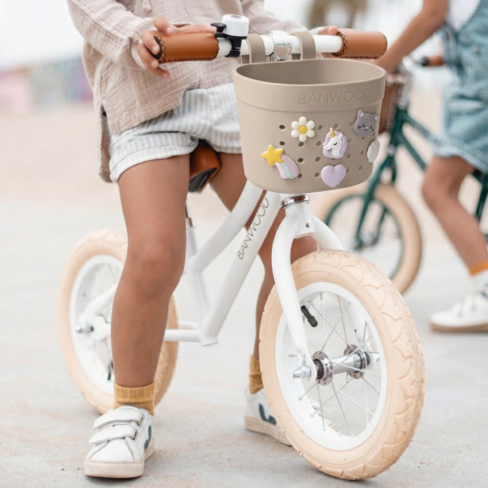 Banwood Panier « Pin & Ride » sable