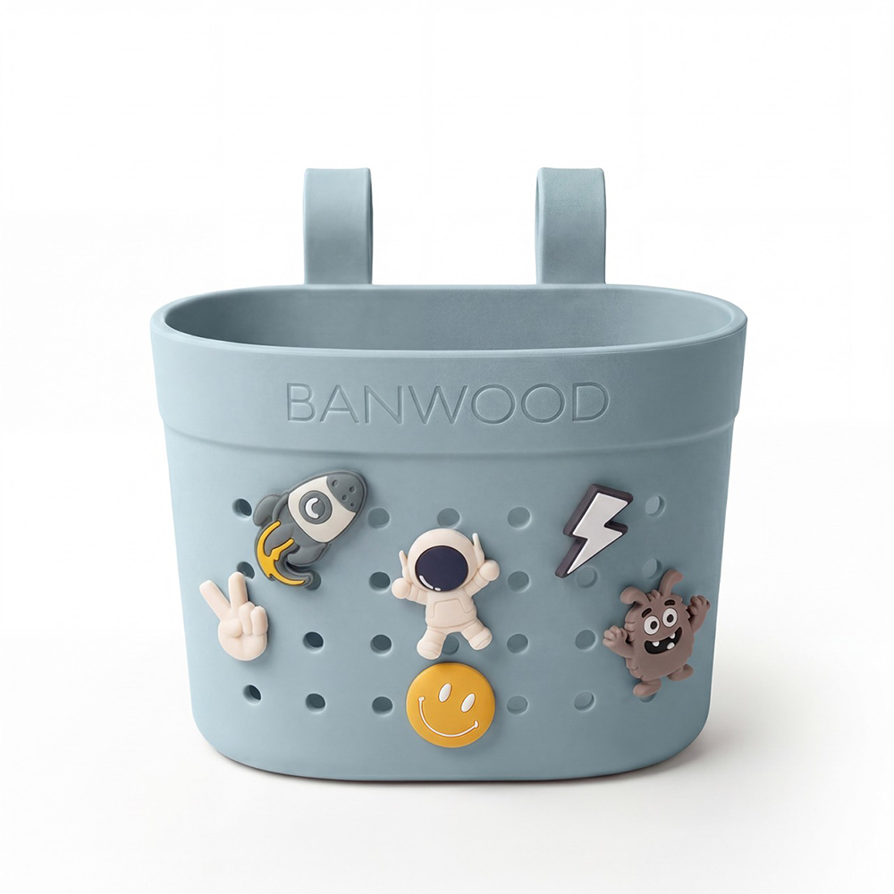 Banwood  Korb 'Pin & Ride' Teal