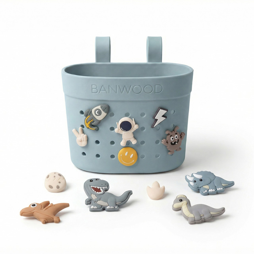 Banwood  Korb 'Pin & Ride' Teal