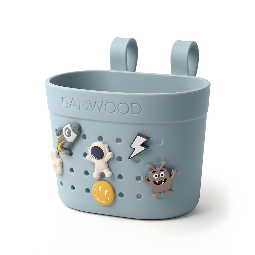Banwood  Korb 'Pin & Ride' Teal