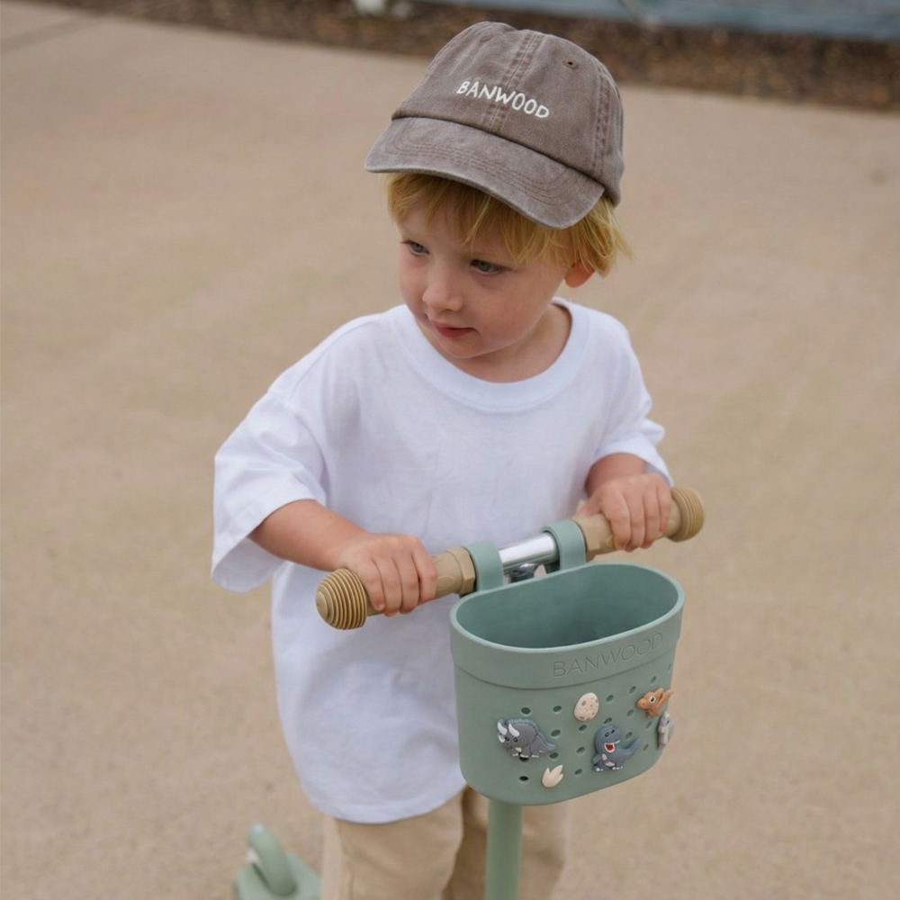 Banwood  Korb 'Pin & Ride' Teal
