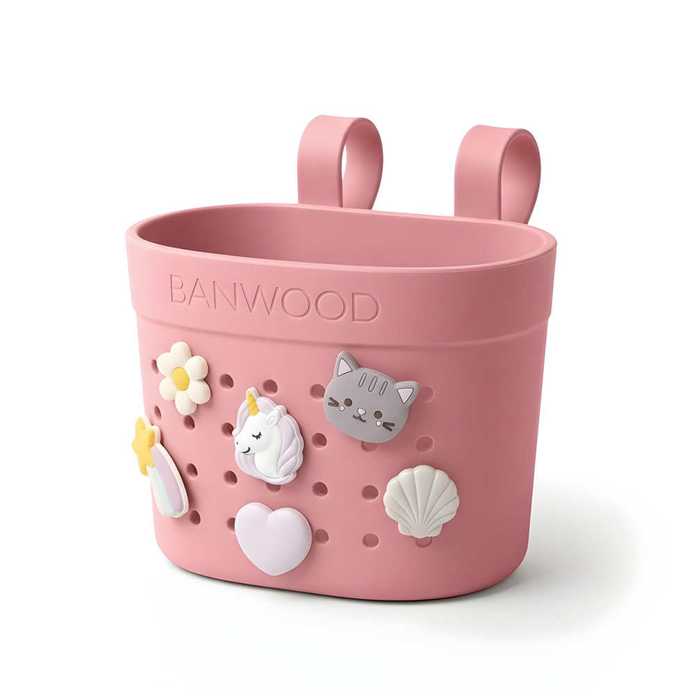 Banwood  Korb 'Pin & Ride' Raspberry