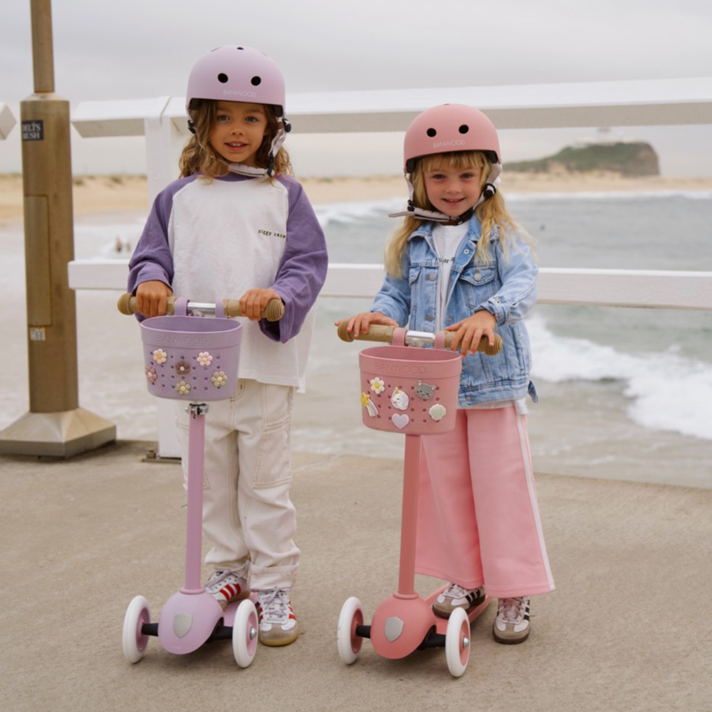 Banwood  Korb 'Pin & Ride' Raspberry