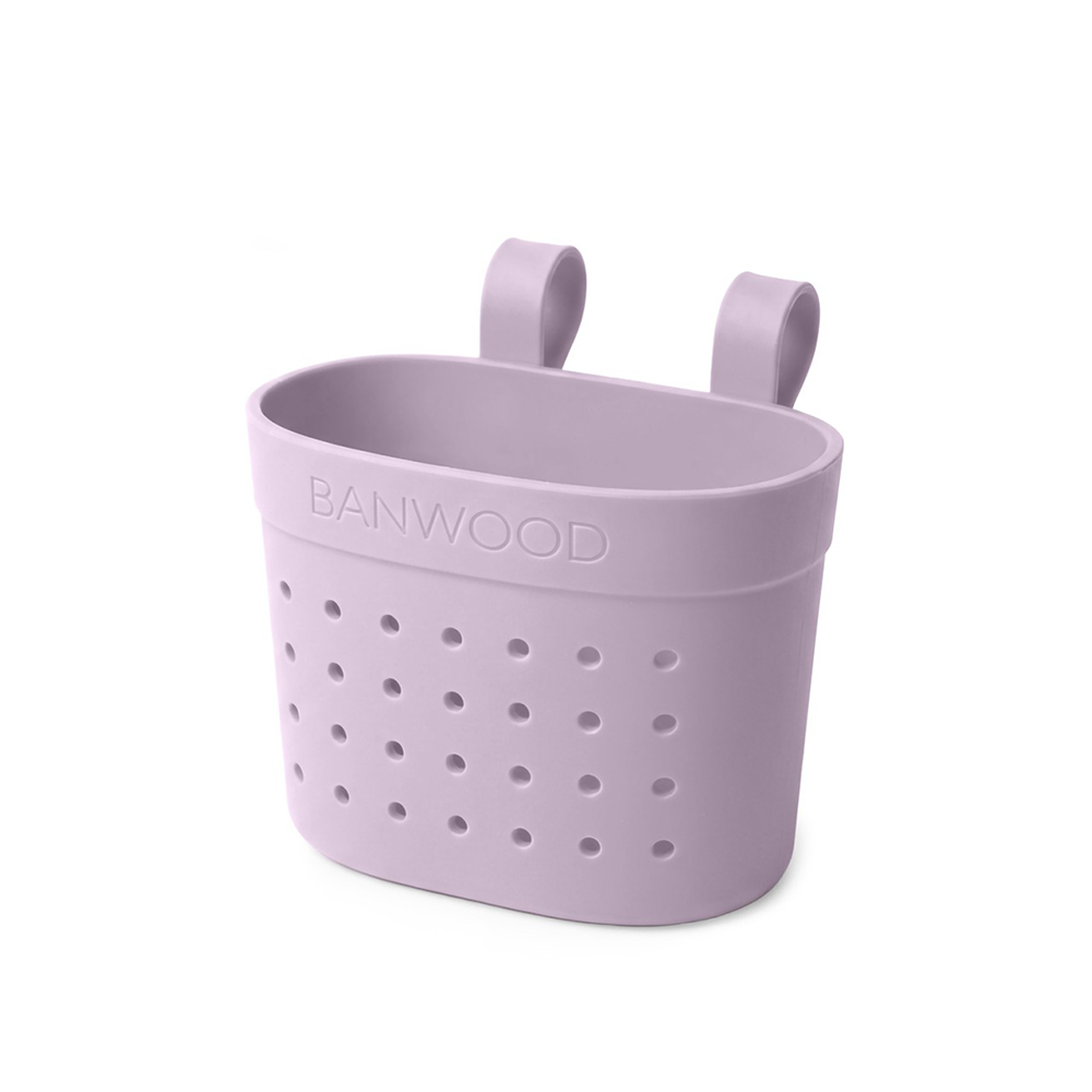 Panier Banwood « Pin & Ride » Lavender