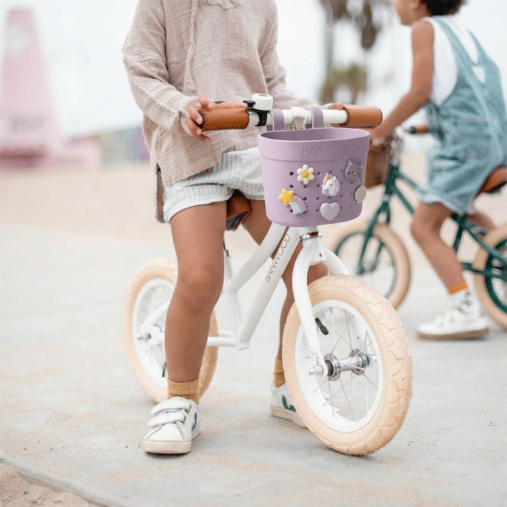 Panier Banwood « Pin & Ride » Lavender