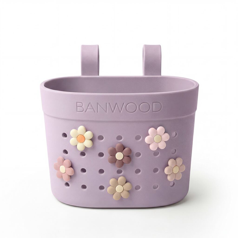 Panier Banwood « Pin & Ride » Lavender