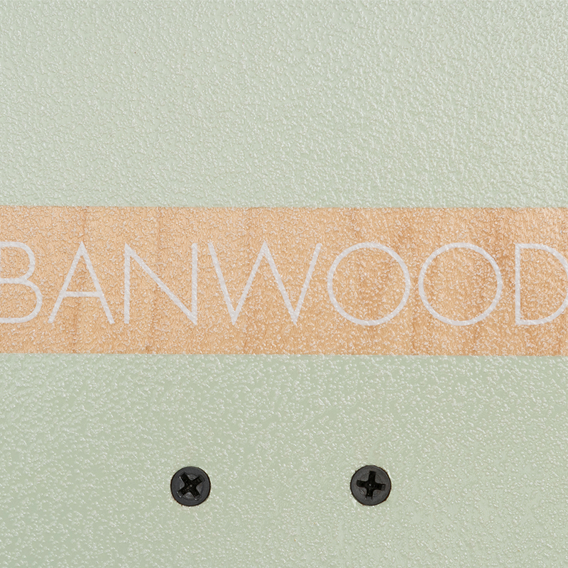 Banwood Skateboard Mint mit Logo