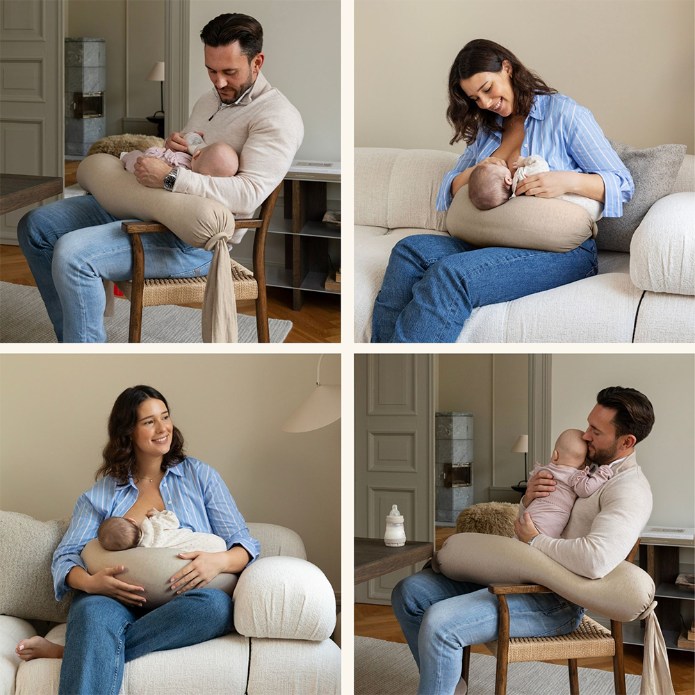 Bbhugme Nursing Pillow Seashell Beige