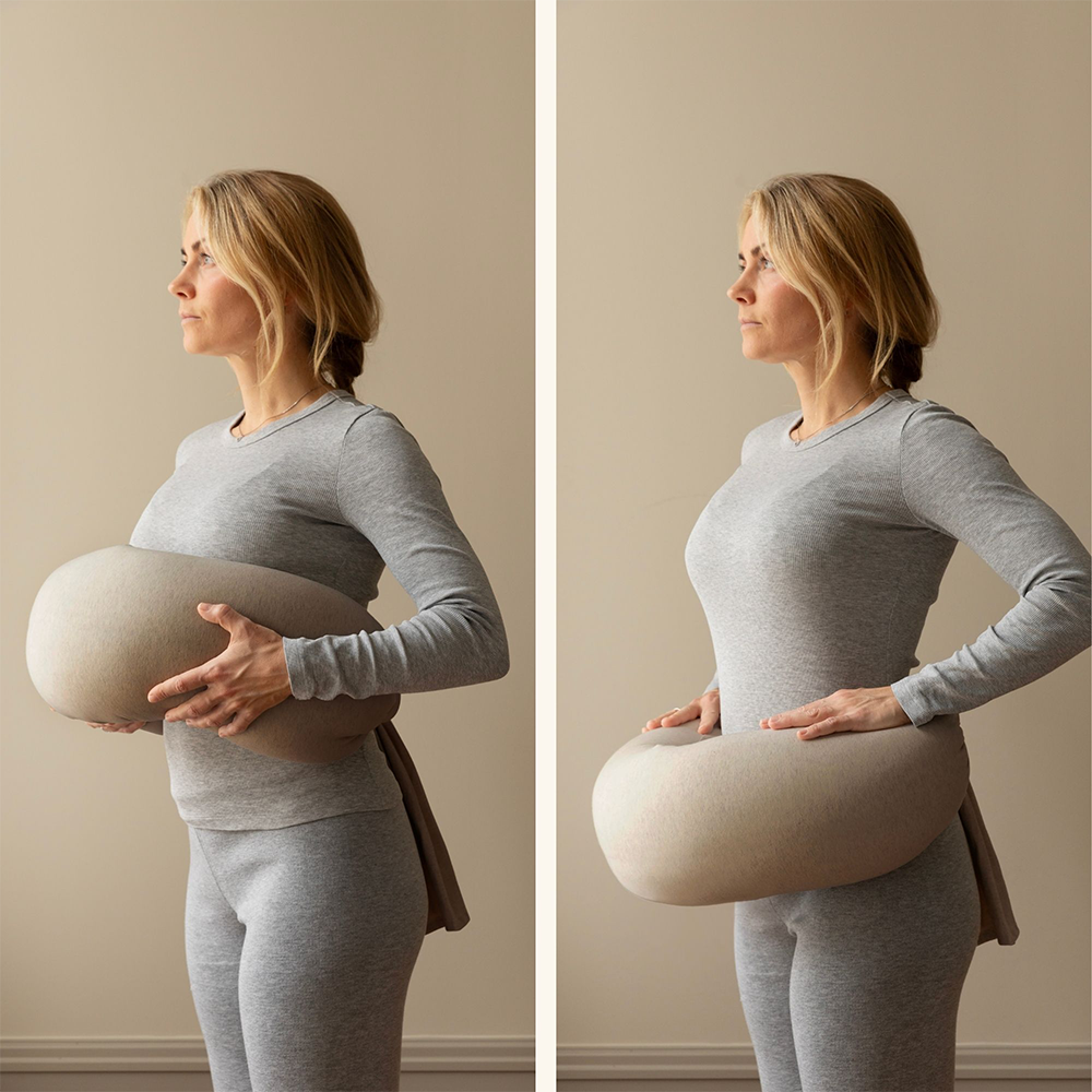 Bbhugme Nursing Pillow Seashell Beige