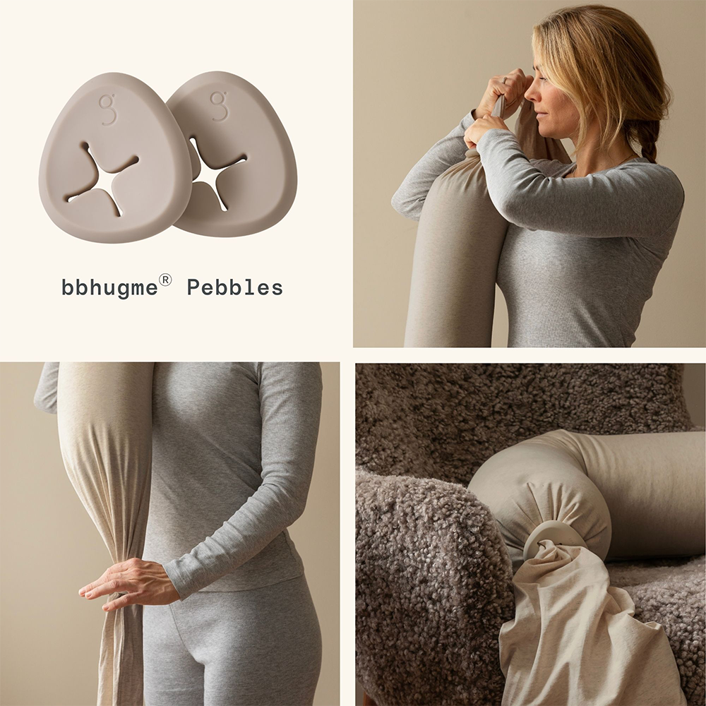 Bbhugme Nursing Pillow Seashell Beige