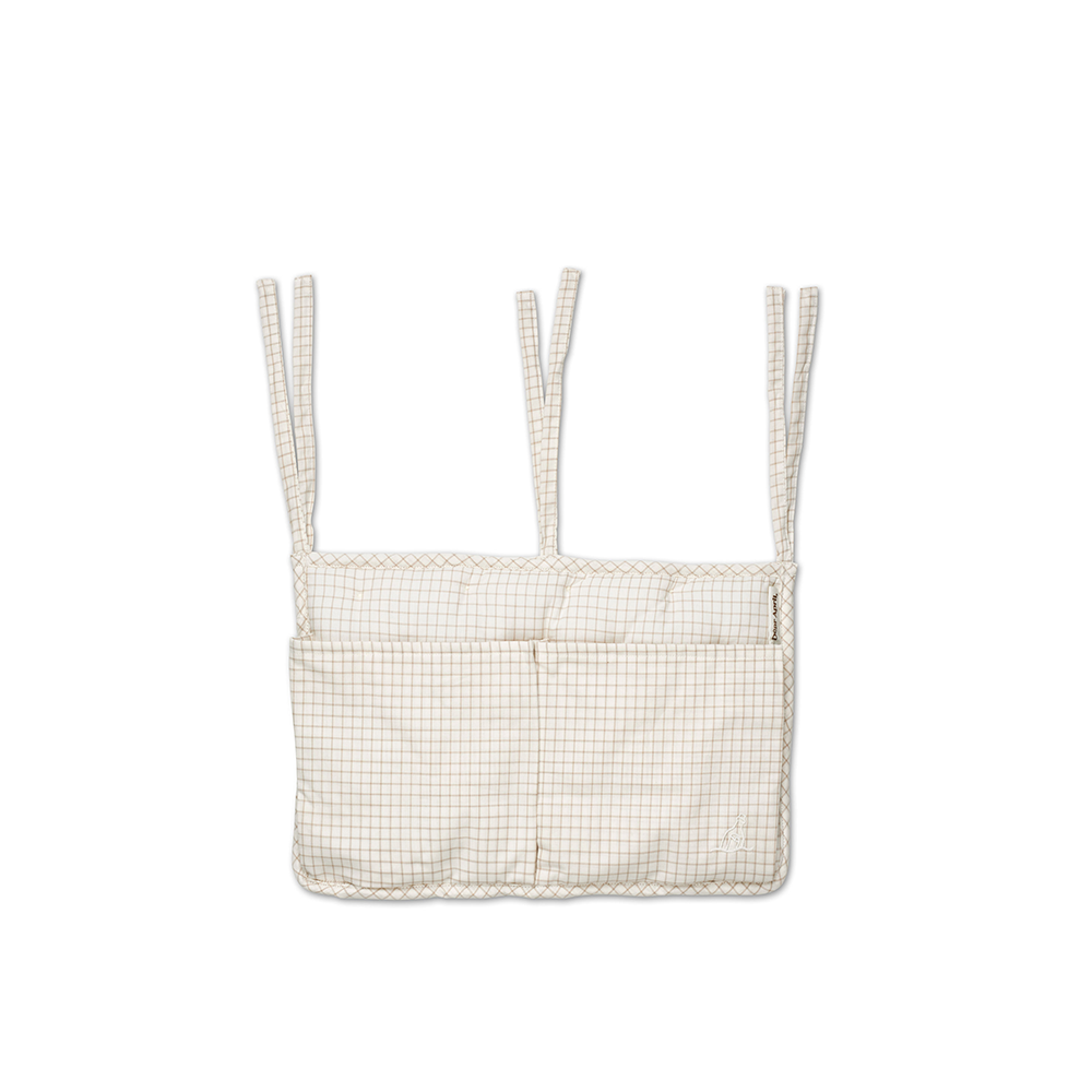 Dear April Betttasche zur Aufbewahrung 'Polly' Mini Check