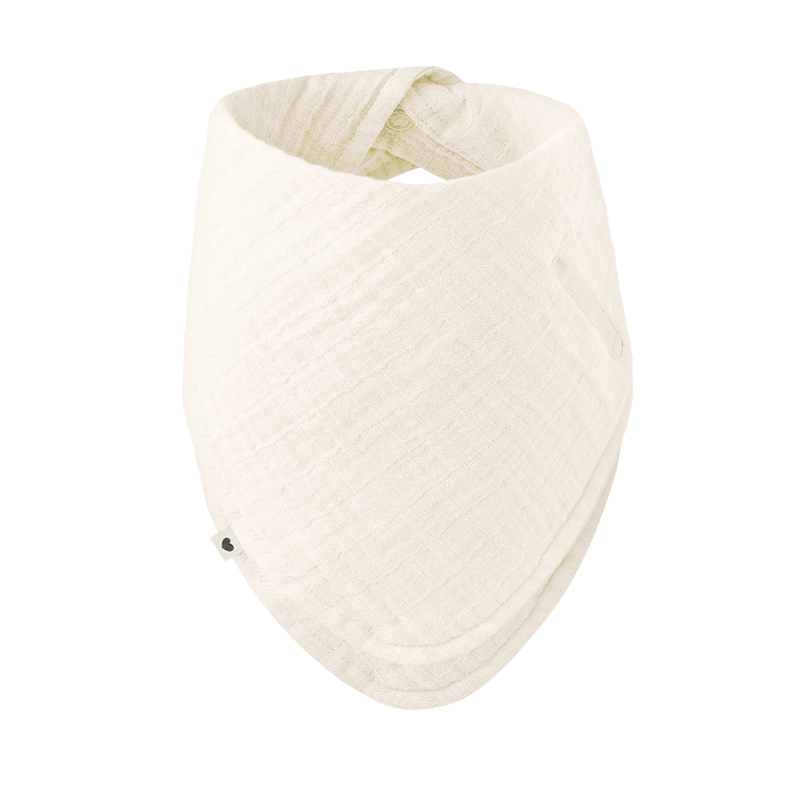 Baby Bandana in Weiss von Bibs. 
